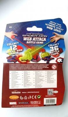 Spider-Man Web Attack 1 Netz mit Kampf-Chips